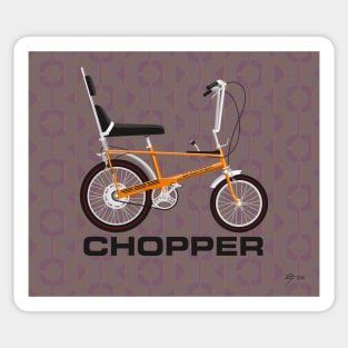 Raleigh Chopper MK1, Pumpkin Orange Sticker